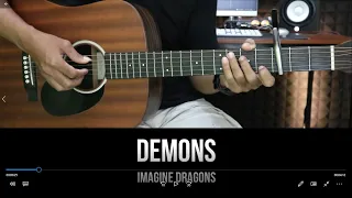 Demons - Imagine Dragons | EASY Guitar Tutorial with Chords / Lyrics