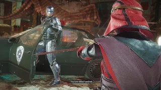 Mortal Kombat 11 - RoboCop Arrests MK11 Characters and Villains