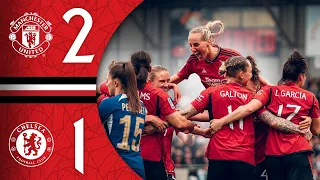 WEMBLEY, WEMBLEY 🎶 | Man Utd 2-1 Chelsea | Women's FA Cup