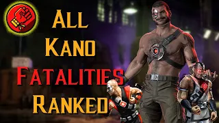 All 12 Kano Finishers Ranked! | Mortal Kombat Discussion
