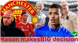 🚨Mason Greenwood makes decision over Man United  Sir Jim Ratcliffe opens door for possible return🚨