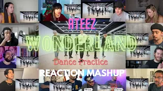 ATEEZ(에이티즈) - 'Wonderland' Dance Practice REACTION MASHUP