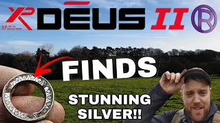 Mysterious & Beautiful Old Silver Found Metal Detecting With XP Deus 2 In England