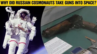 Why Did Russian Cosmonauts Take Shotguns Into Space? #shorts