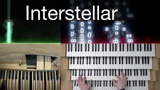 Interstellar Music on Church Organ with visual effects