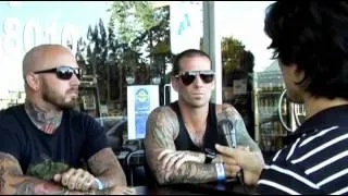 Bleeding Through Interview on Ryan's Rock Show (2010)