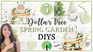 5 BEAUTIFUL *MUST TRY* DOLLAR TREE SPRING DIY'S | EASY DOLLAR TREE SPRING GARDEN DECOR DIYS 2023