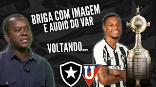 BOTAFOGO JÁ FOCA NA LDU E PODE TER RETORNO DE TCHÊ TCHÊ | PC OLIVEIRA BRIGA COM IMAGEM E AUDIO