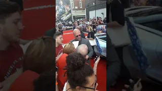 Jason Statham at the premiere "Fast&Furious: Hobbs&Shaw" in London (2019)