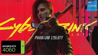 Cyberpunk 2077 Phantom Liberty RTX 4060 FPS TEST | RTX 4060 Benchmark 1080p/1440p/4K