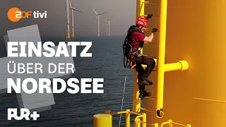 Krasser Job: Arbeiten im Offshore-Windpark | PUR+