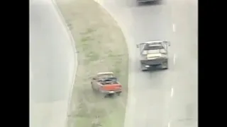 Police Chase In Dallas, Texas, January 23, 1998