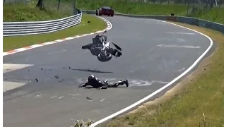 NORDSCHLEIFE CRASH COMPILATION 2015 - FAIL, Almost Crash, Lucky Driver, Touristenfahrten Nürburgring