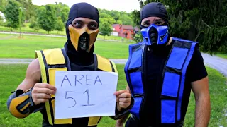 SCORPION & Sub-Zero Area 51 Adventure!