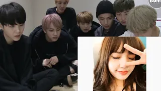BTS reaction [BLACKPINK] Lisa Cute and Funny Moments 2019