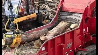 Extreme Biggest Wood Chipper Machines Powerful Working, Most Effective Fastest Tree Shredder Machine