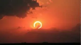 Annular Solar Eclipse May 20, 2012 ((((  SUNSET  ))))