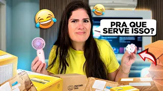 MINHA MÃE ABRINDO E AVALIANDO MINHAS COMPRAS INÚTEIS! Assista até o final!