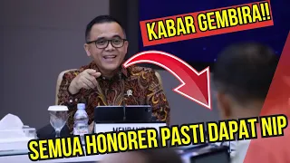 KABAR GEMBIRA‼️ MENPAN RB Sebut Semua Tenaga Non ASN/Honorer Pasti Dapat NIP ASN PPPK Tahun 2024