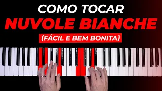 Como tocar Nuvole Bianche no teclado (bonita e emocionante)