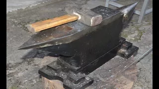 Making a 100kg / 220lbs Blacksmiths Anvil from Scratch