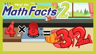 Meet the Math Facts Multiplication & Division - 4 x 8 = 32