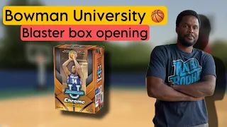 Bowman U Chrome basketball blaster box opening and review