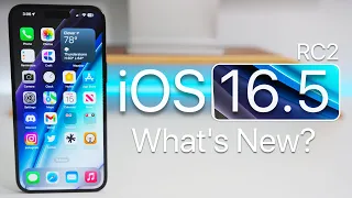 iOS 16.5 RC2 Is Out! - What's New?