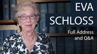 Eva Schloss | Full Address and Q&A | Oxford Union