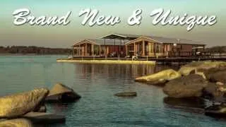 Lake Texoma Resort in Texas with Floating Homes for Sale and Vacation Cabin Rentals near Dallas