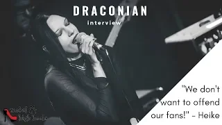 DRACONIAN Interview (23/1/2019) | Metal & High Heels