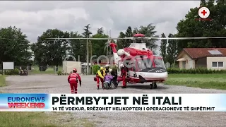 Përmbytje në Itali, 14 të vdekur! Rrëzohet helikopteri i operacioneve të shpëtimit