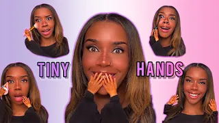 TINY HANDS MAKEUP CHALLENGE… THE HARDEST CHALLENGE EVER!