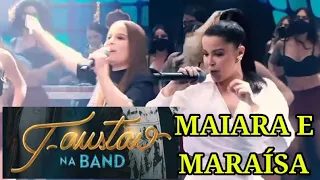 Na Tv : Maiara e Maraísa no Faustão na Band Sexta feira 04/03/22. Henrique e Juliano, nova Friburgo