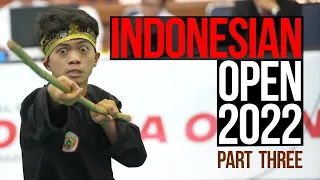 Indonesian Open - Part Three