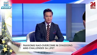 Mga values na natutunan ni Dingdong sa pagiging Philippine Navy Reservist | 24 Oras GMAIN Interviews