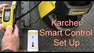 Setting up the Karcher Smart Control App for the K7 Pressure Washer
