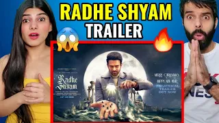 RADHE SHYAM Trailer REACTION!! | Prabhas | Pooja Hegde