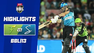 Sydney Thunder v Adelaide Strikers | BBL|13