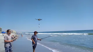 DJI Mavic Air 2 Drone Ocean Fishing