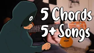 Learn These FIVE CHORDS and Play 5+ BoyWithUke SONGS!