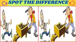 Challenging Find the Difference Game: Test Your Observation Skills!  Spot the difference #74