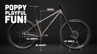 MTB Geometry Explained: Poppy, Playful, & Fun!