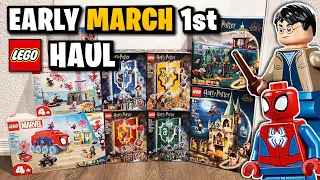 EARLY LEGO March 2023 Sets Haul & Unboxing