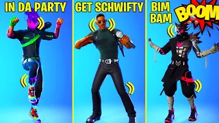 These Legendary Fortnite Dances Have The Best Music! #9 (In Da Party, Get Schwifty, Bim Bam Boom)