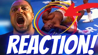 (REACTION) Joshua KO Ngannou!