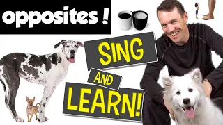 Opposites Song for Kids | English Lesson for Children | Grow Your Vocabulary | Fun ESL Lesson!