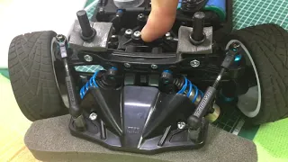 Tamiya TT02 “Top secret”ultimate steering and suspension mod／タミヤ TT02 サスアーム究極秘密公開