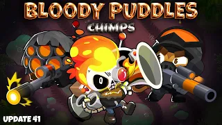 Bloody Puddles CHIMPS Black Border Guide: The Resurrection of the Sniper Army (BTD6)