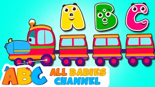 All Babies Channel | ABC Songs For Children | ABC Train Song | Nursery Rhymes